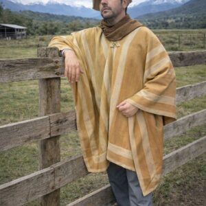 Poncho Alpaca Premium Unisex