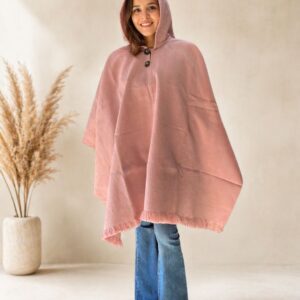 Poncho de Lana con Gorro